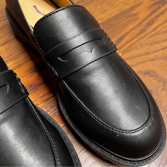 LOFT Penny Loafers in Black size 5.5 - Picture 5 of 15
